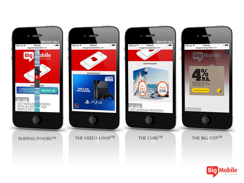 Impact mobile. Big mobile. Youtube ads formats.