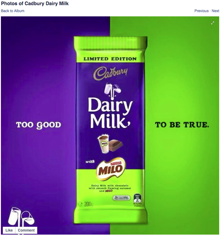 Social Media Parodies Cadbury Flavours With Beer, Cement And Cat Food - B&T