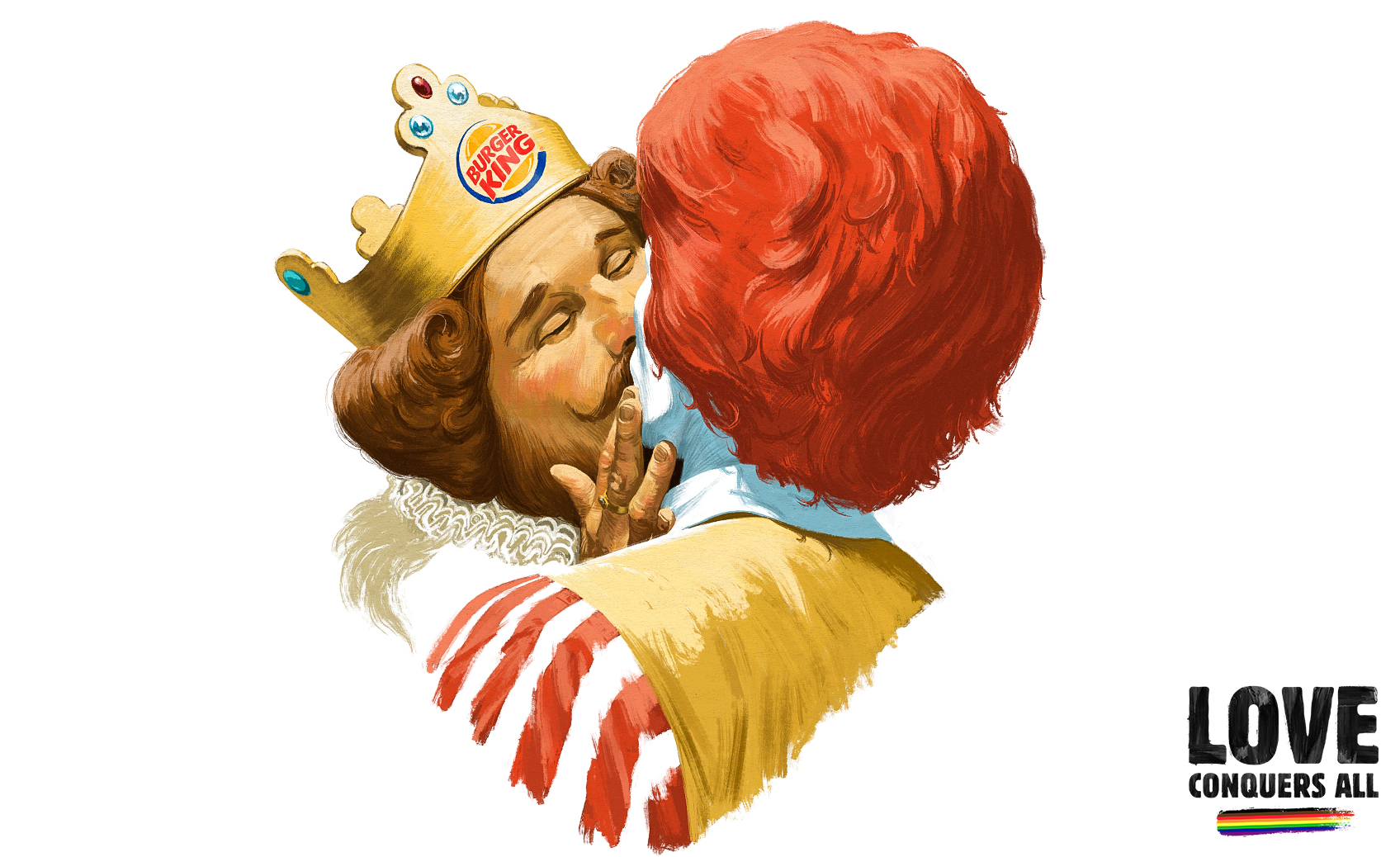 Burger king x ronald mcdonald