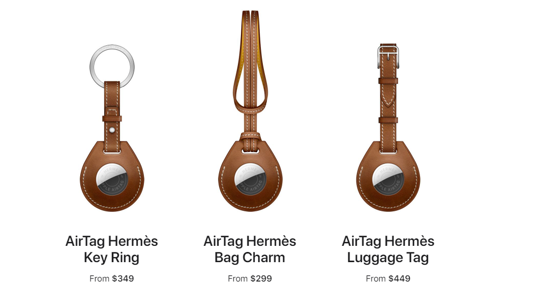 Hermes has exclusive $699 AirTag Travel Tag, $570 iPhone 12