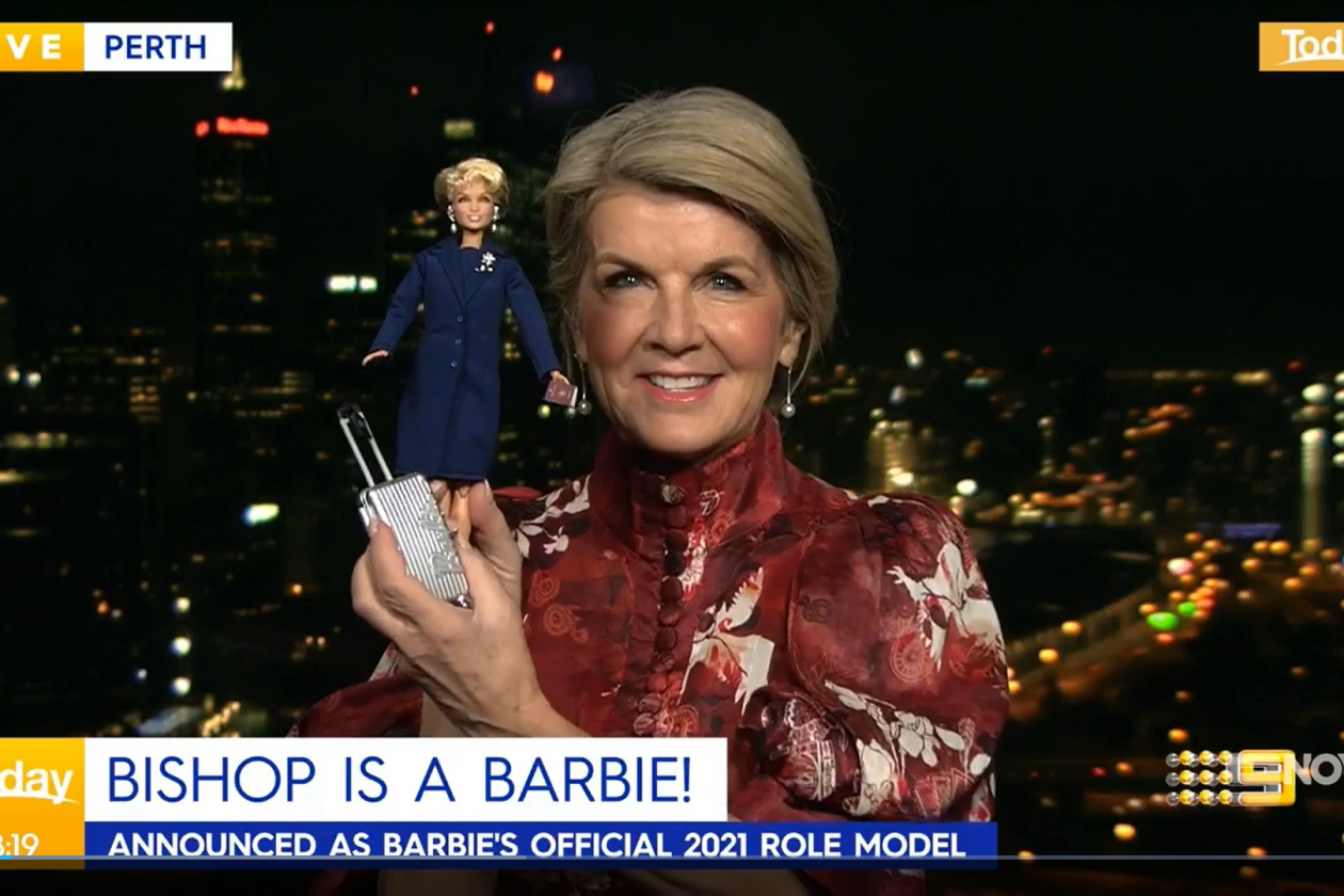 julie bishop barbie buy online