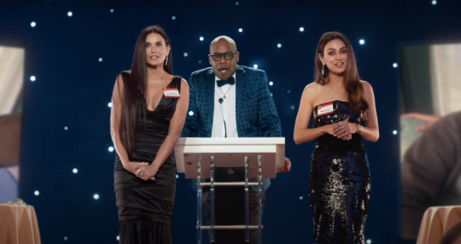 Mila Kunis & Demi Moore Star In Hilarious Super Bowl Work For Home