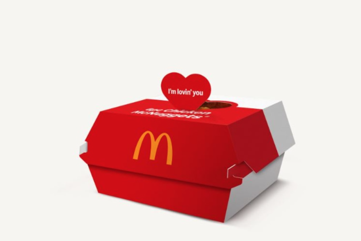 Forget Roses!" McDonald's Releases Shaped Nugget Box Just In Time For Day - B&T