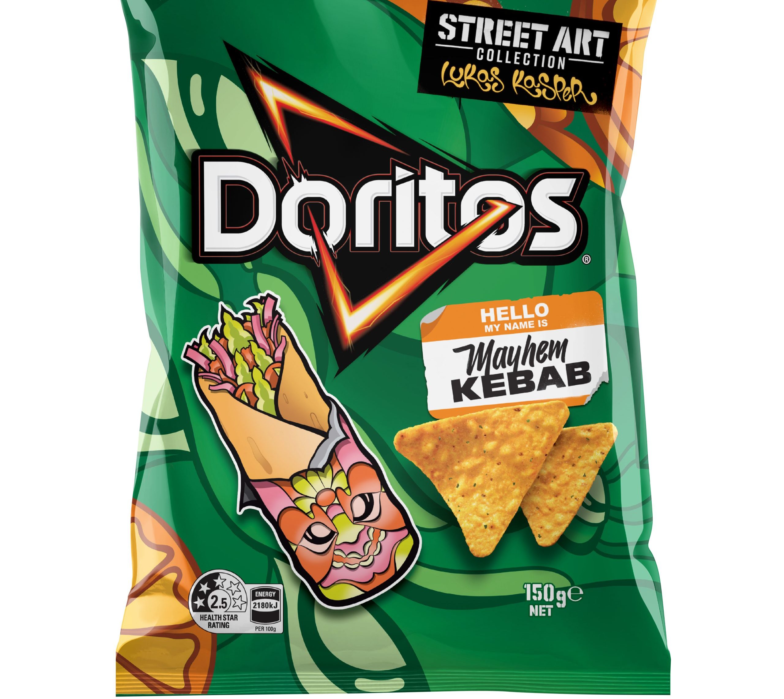 Doritos Launches New Street Art Collection B&T