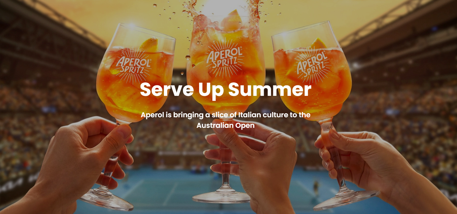 Aeperol Spritz Refreshes Australian Summer Of Tennis B&T