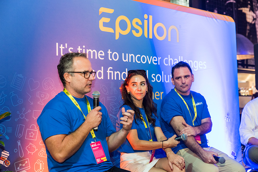 Rob Odd, Jessica Samson-Doel and Shane Hanby at Cannes in Cairns.