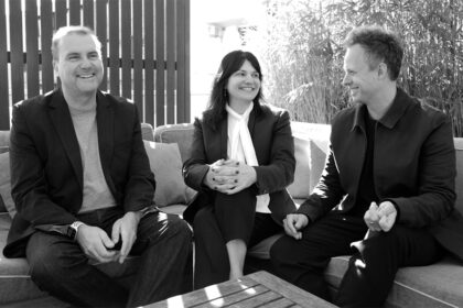 DDB Sydney's leadership team: Rupert Price, Sheryl Marjoram, Matt Chandler