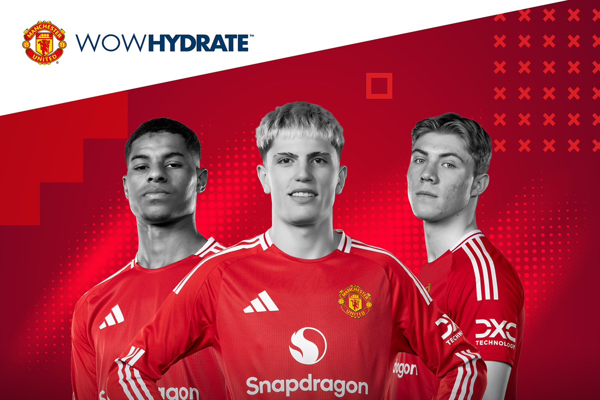 Manchester United trio Marcus Rashford, Alejandro Garnacho and Rasmums Højlund need to drink more Wow Hydrate if they hope to compete with the likes of Liverpool FC this season.