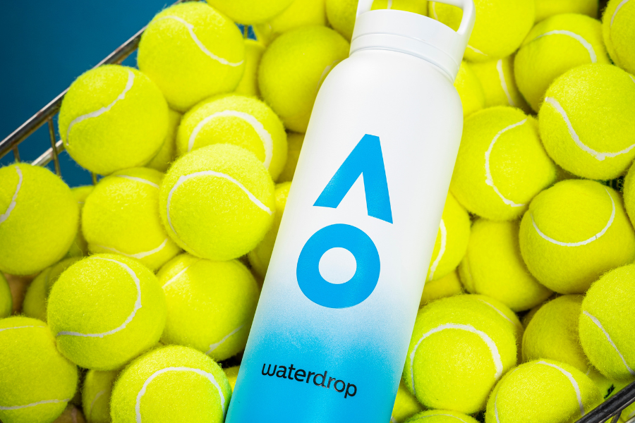 Sustainability On & Off The Court: Australian Open Partners With Waterdrop